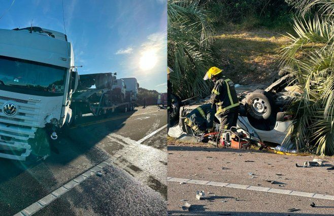 Fotos: Policía Caminera.&nbsp;