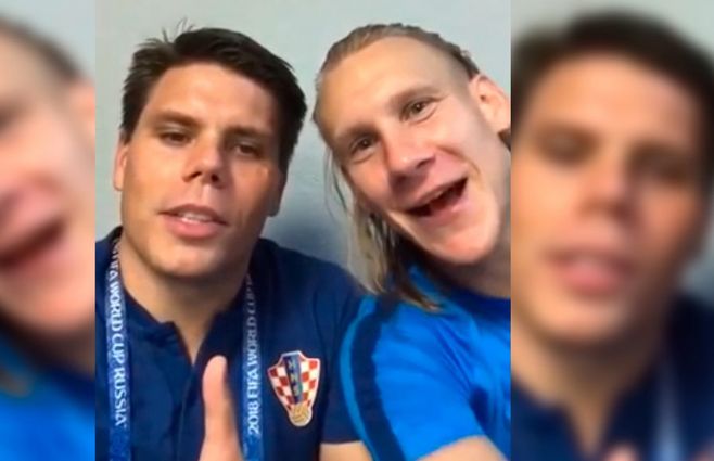 Vukojevic,y Vida jugaron en Ucrania. El primero está retirado y está en el cuerpo técnico. El segundo juega en Turquía. Ambos dijeron que la frase no quiso tener connotación política.&nbsp;