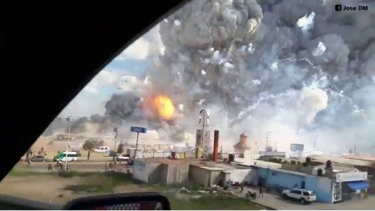 explosión mercado pirotecnia