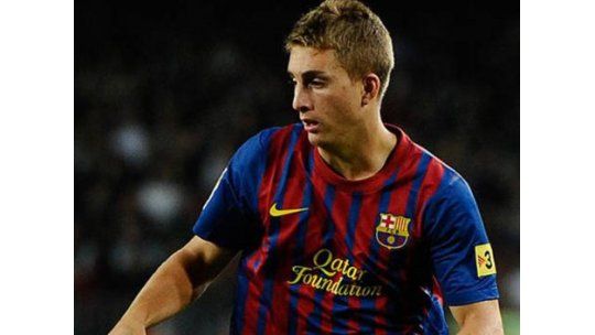 Deulofeu, joven promesa del Barça que competirá con Luis Suárez