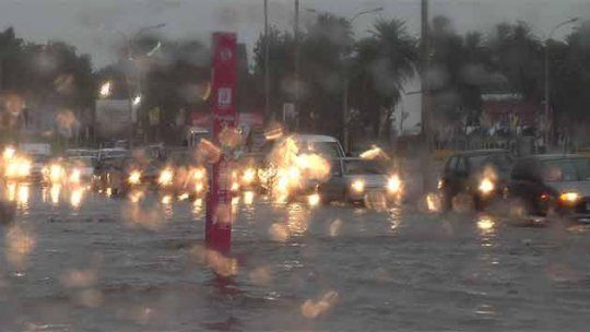 lluvia rambla de montevideo
