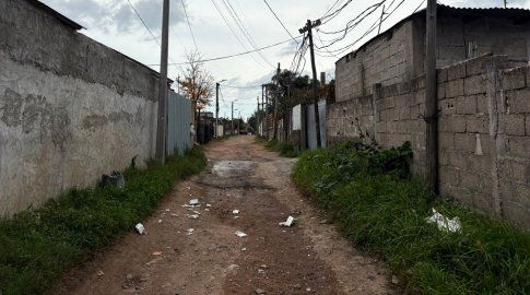 Foto: Subrayado. Pasaje donde ocurrió el homicidio en Piedras Blancas.