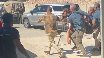 Charlie Kirk, aliado de Trump, fue asesinado en una universidad de Estados Unidos. Foto: AFP