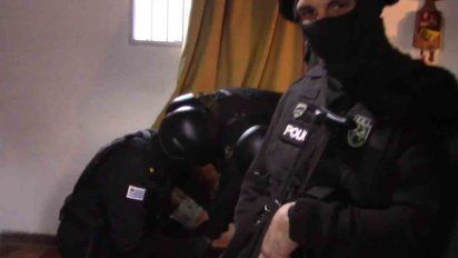 cerraron una boca de drogas en treinta y tres; cinco delincuentes a prision