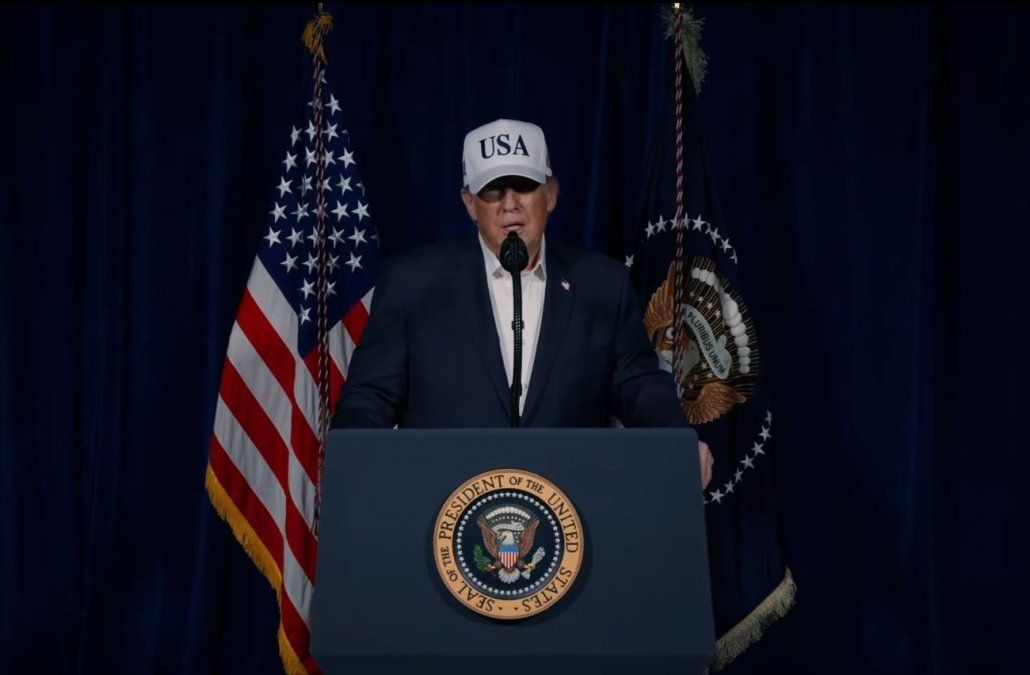 Trump exhortó a los iraníes a rebelarse: "Cuando terminemos, tomen el control de su gobierno"
