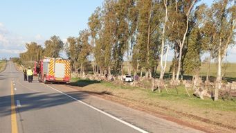 dos muertos y dos heridos tras despiste y choque en la ruta 14
