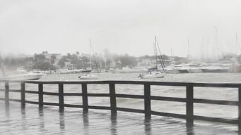 ciclon extratropical con vientos de 80km/h: podemos tener la sorpresa de alguna nevada, dijo nubel cisneros