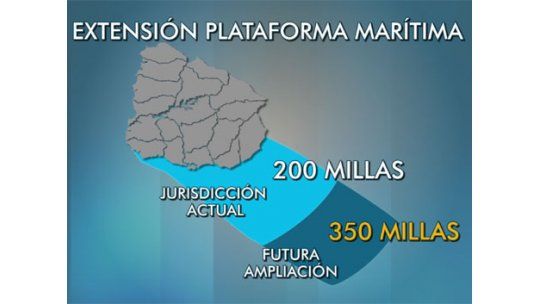 Uruguay se agranda hacia el mar y para Mujica, ahí está el futuro