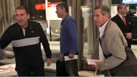 Tabárez, profe Herrera