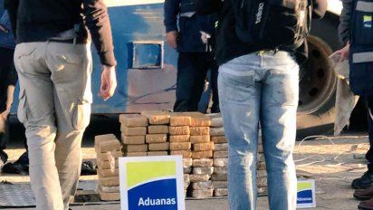 a prision 5 integrantes del omnibus paraguayo con 800 kilos de marihuana