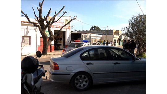 Delincuente murió en una rapiña a distribuidora en Las Piedras