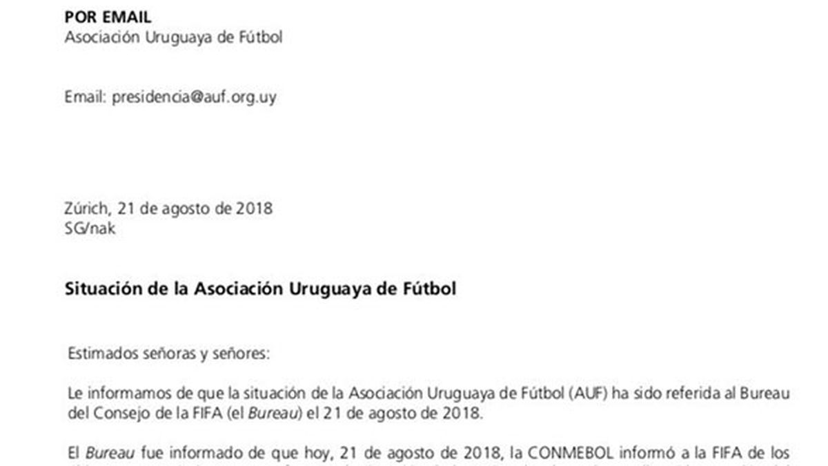 FIFA, Uruguay: por qué la FIFA amenazó y denunció a Uruguay por