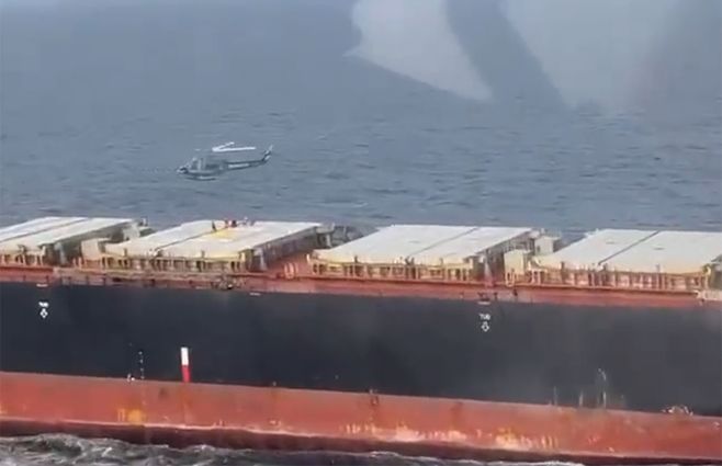 Foto: Captura video Ministerio de Defensa