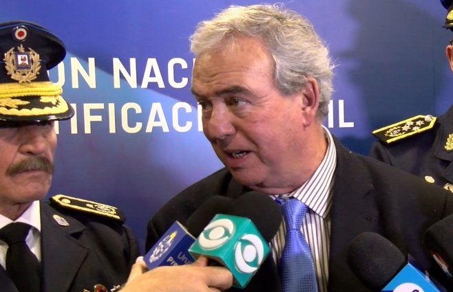 Luis Alberto Heber, ministro del Interior.