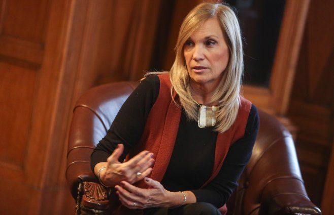 Foto: FocoUy. Beatriz Argimón, vicepresidenta de la República.
