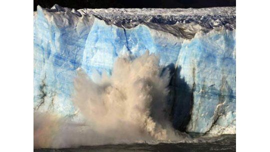 Las imágenes de la ruptura del Glaciar Perito Moreno