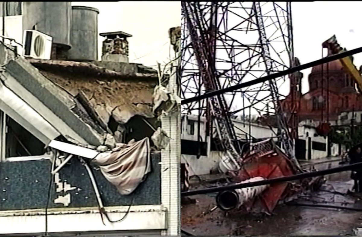 A 20 años del temporal de 2005: el recuerdo de vecinos, bomberos y una familia a la que le cayó una antena en la casa