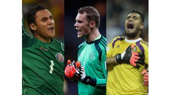 Navas, Neuer y Romero compiten por el Guante de Oro del Mundial