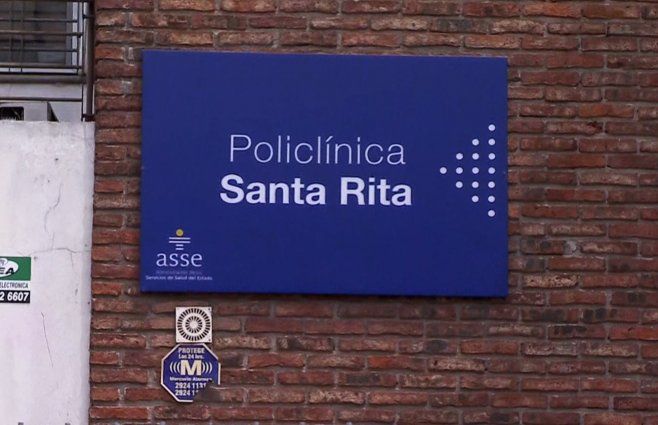 Foto: Subrayado. Policlínica Santa Rita, en Marconi, donde llegó el taxista herido.