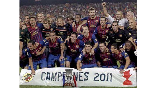 Barcelona campeón de su décima Supercopa de España