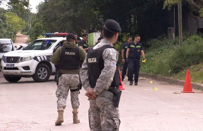 Foto: Subrayado. Escena de uno de los homicidios que cometió Segales, el del joven de 18 años, por error.