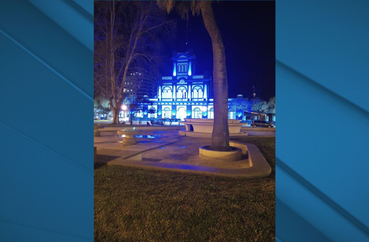 Jefatura Departamental en Gualeguaychú (Entre Ríos). Foto: Twitter Embajada de Uruguay en Argentina