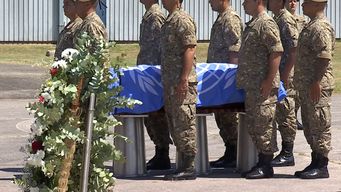 rodolfo alvarez, el soldado fallecido en mision de paz en el congo que estaba casado y tenia tres hijos