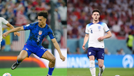 Inglaterra y EEUU a octavos y se se definen los primeros cruces