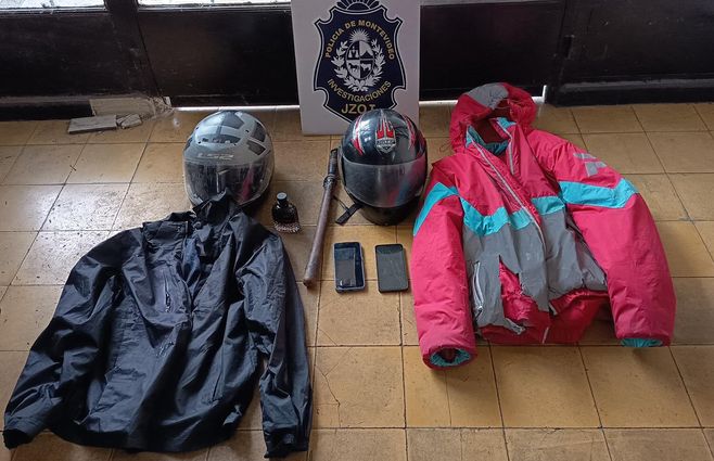 Foto cedida a Subrayado. Allanamiento en Villa Española por robos piraña.