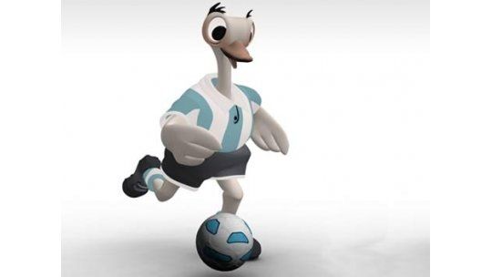 El ñandú Tangolero es la mascota oficial de la Coa América