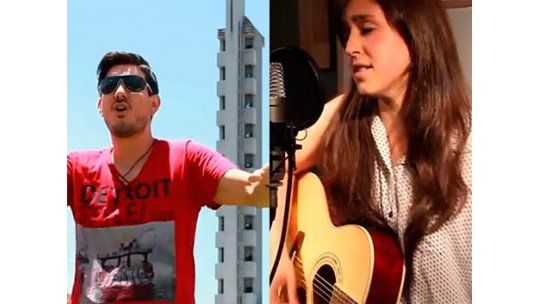 Nadia Costa y Fer Silvera, finalistas de la canción del Mundial