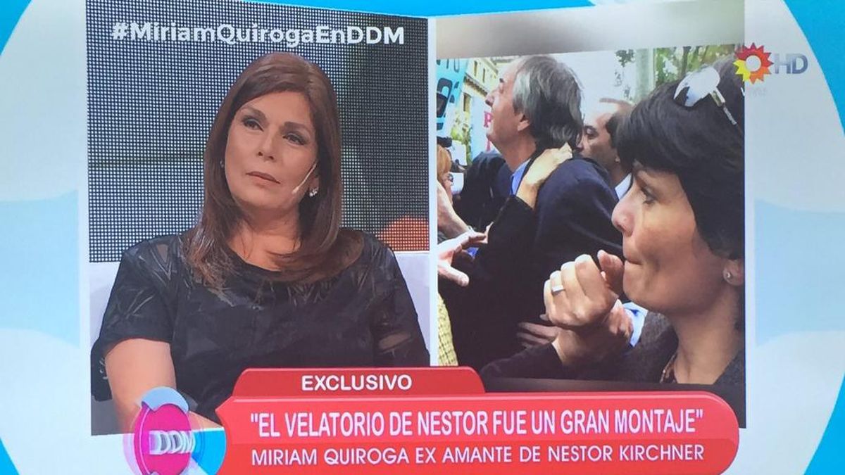 Miriam Quiroga fui la amante de Néstor Kirchner durante 10 años