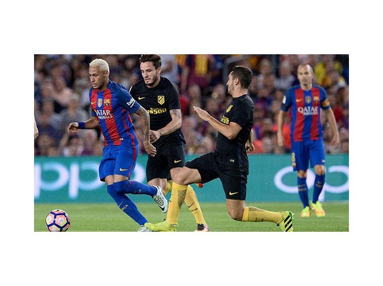 Suárez y Godín titulares en el empate 1-1 entre Barcelona y el Atlético