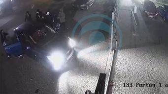 video muestra como ocurrio el intento de rapina a un policia que termino con un adolescente muerto