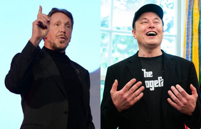 Larry-Ellison-y-Ellon-Musk