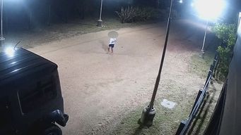 nino de 3 anos salio de su casa por la madrugada y fue encontrado extraviado en ruta 10 por un casero de la zona