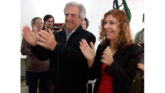 Vázquez y Moreira intercambian discursos de izquierda tradicional