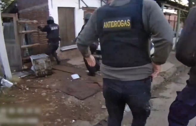 Operativo antidrogas en Artigas. 