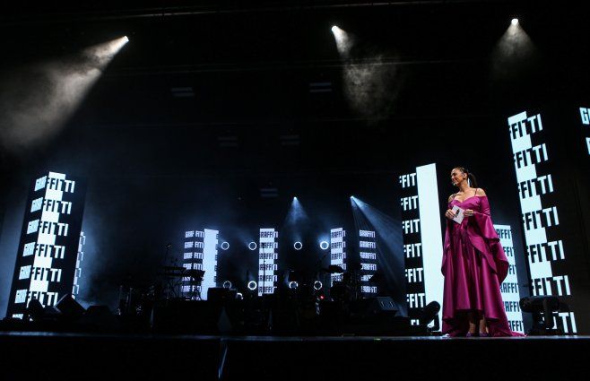 Foto: FocoUy, archivo. Premios Graffiti a la música uruguaya.