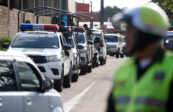 Foto: AFP. Operativo que permitió capturar a Sebastián Marset en Bolivia el 13 de marzo de 2026.