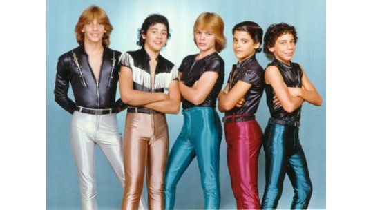 Menudo se subió a la moto de la Fiesta de la Nostalgia en Uruguay