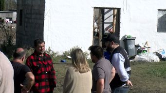 un estallido enorme y se volo todo el techo: el testimonio de vecinos de canelones que sufrieron el temporal