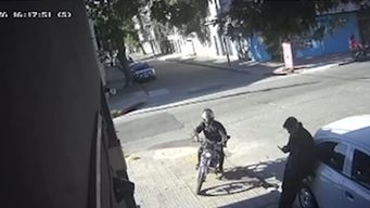 intentaron robar a periodista de policiales de subrayado en parque batlle y el hecho quedo registrado