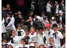 Por otro Récord Guinness: cepillada de dientes masiva en Rivera