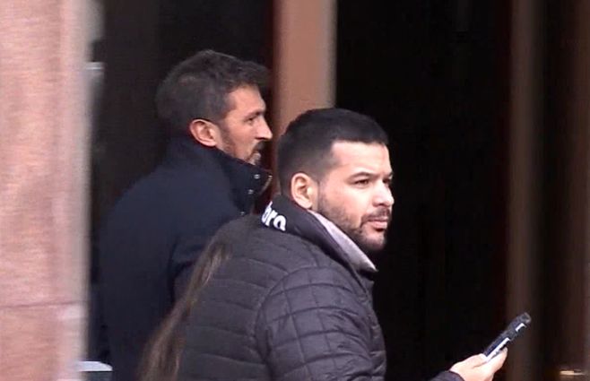 Foto: El Gucci con su abogado Ignacio Durán.