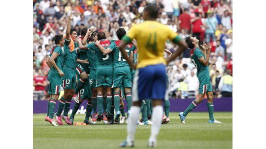 México se llevó el oro olímpico: le ganó a Brasil por 2 a 1