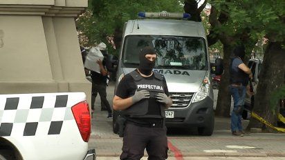 fuerte operativo para el traslado de las tres toneladas de cocaina