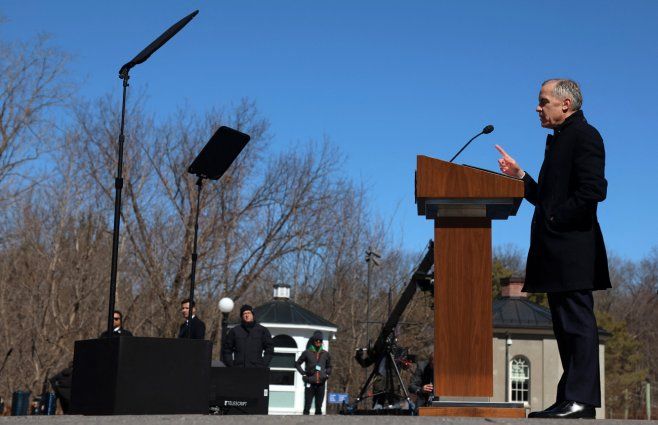 Primer ministro de Canadá, Mark Carney. Foto: AFP