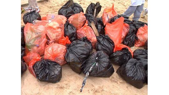 Recolectaron 6.500 kilos de basura en las playas