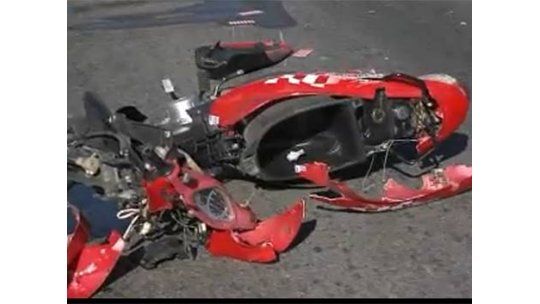 Nueve de cada diez niños accidentados en moto no llevan casco